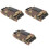 3Pcs Camping Tissue Box Canvas Holder For Wet Tissues Wear-Resistant 3