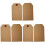 300 Pcs Brown Kraft Paper Packaging Labels For Diy Wedding Gift Tags 2