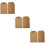 300 Pcs Brown Kraft Paper Packaging Labels For Diy Wedding Gift Tags 9