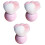 3Pcs Cat Paw Design Makeup Brush For Powder And Blush Application 3