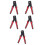 5Pcs Ethernet Crimping Tool With Wire Stripper For Network Use 7
