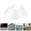 16 Pcs Round Hood Grease Filter Replacement For Kitchen 19.5 X 7.5 Cm 11