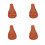4Pcs Garden Sprayer Nozzles Plastic Coffee Splash-Reducing Water Tools 7