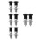 8 Pcs Stainless Steel Self Locking Spring Indexing Plunger With Knob 9