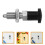 8 Pcs Stainless Steel Self Locking Spring Indexing Plunger With Knob 11