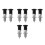 8 Pcs Stainless Steel Self Locking Spring Indexing Plunger With Knob 5