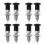 8 Pcs Stainless Steel Self Locking Spring Indexing Plunger With Knob 10