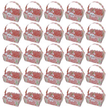 100 Pcs Boxes Paper Candy Cookie Tea Leaf Baskets