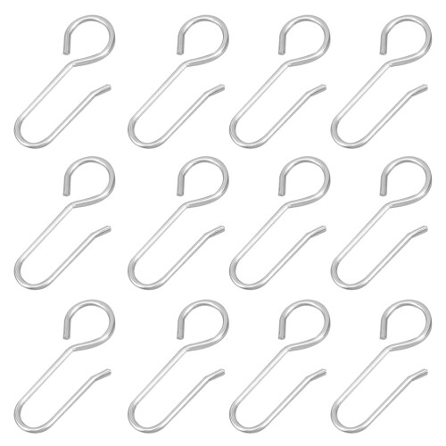 100 Pcs Ceiling Decoration Hooks For Curtain And Shower Track 2