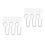 100 Pcs Ceiling Decoration Hooks For Curtain And Shower Track 7