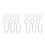 100 Pcs Ceiling Decoration Hooks For Curtain And Shower Track 9