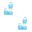 2Pcs Collapsible Silicone Water Bottle Portable Leak Proof 4