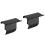 2Pcs Steel Paper Towel Rack With Waterproof Shelf 4