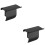 2Pcs Steel Paper Towel Rack With Waterproof Shelf 6
