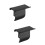 2Pcs Steel Paper Towel Rack With Waterproof Shelf 7