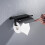 2Pcs Steel Paper Towel Rack With Waterproof Shelf 10