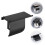 2Pcs Steel Paper Towel Rack With Waterproof Shelf 9