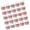 100 Pcs Boxes Paper Candy Cookie Tea Leaf Baskets 3