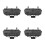 4Pcs Collapsible Plastic Bike Basket Cover And Foldable Cargo Net 8