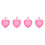 4Pcs Makeup Brush Cleaner Cleaning Mat Tool Supply 4