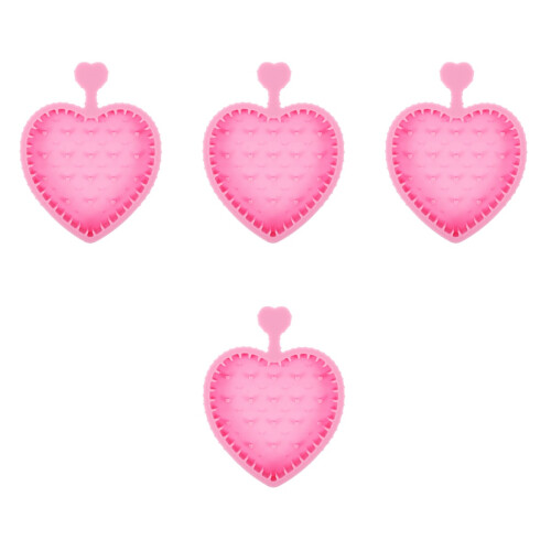 4Pcs Makeup Brush Cleaner Cleaning Mat Tool Supply 2