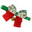5Pcs Adjustable Christmas Dog And Cat Collar With Bell Decor 3