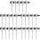 10Pcs Reusable Silver Sprinkler Stake Bases for Efficient Watering 8