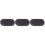 3 Pcs Oval Bottom PU DIY Bag Accessories For Knitting Bags 4