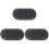3 Pcs Oval Bottom PU DIY Bag Accessories For Knitting Bags 2