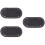 3 Pcs Oval Bottom PU DIY Bag Accessories For Knitting Bags 7