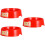 3Pcs Fire Extinguisher Base Floor Support Stand Holder 9