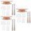 3Pcs Cake Turning Table Decorating Turntable Set Baking Supplies 7