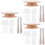 3Pcs Cake Turning Table Decorating Turntable Set Baking Supplies 6