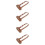 4Pcs Adjustable Coffee Sleeve Portable Cup Carrier 8