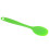 3Pcs Silicone Soup Spoon Long Handle Nonstick Serving Scoop Green 1