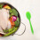 3Pcs Silicone Soup Spoon Long Handle Nonstick Serving Scoop Green 5