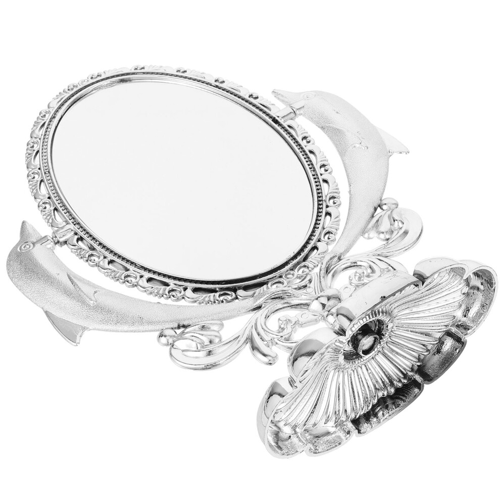 Iplusmile 3Pcs Tabletop Makeup Mirror Double-Sided Swivel For Desk