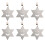 12 Pcs Stainless Steel Tablecloth Weights And Curtain Clips 1