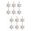 12 Pcs Stainless Steel Tablecloth Weights And Curtain Clips 7