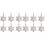12 Pcs Stainless Steel Tablecloth Weights And Curtain Clips 2
