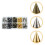 400Ensembles Studs Punk Alliage Colorés Pour Ceintures Vêtements 11