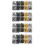 400Ensembles Studs Punk Alliage Colorés Pour Ceintures Vêtements 8