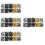 400Ensembles Studs Punk Alliage Colorés Pour Ceintures Vêtements 7