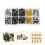 400Ensembles Studs Punk Alliage Colorés Pour Ceintures Vêtements 9