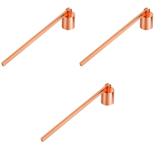 3 Pcs Candle Snuffer Stainless Steel Extinguisher Accessory 2