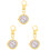 3Pcs Alloy Nurse Pocket Watch With Keychain 2