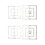 2Pcs Acrylic Transparent Quilting Ruler Double Square Sewing Tool 5