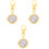 3Pcs Alloy Nurse Pocket Watch With Keychain 3