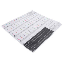 3 Sheets Beginner Piano Keyboard Stickers For Electronic Keyboard