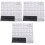 3 Sheets Beginner Piano Keyboard Stickers For Electronic Keyboard 10